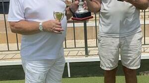 Hong Kong pairs winners Rob Swallow and Bob Craig Hong Kong pairs winners Rob Swallow and Bob Craig