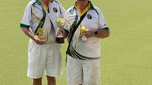 Len Dean Drawn Pairs Winners Simon Ellis and Malcolm Smallwood Len Dean Drawn Pairs Winners Simon Ellis and Malcolm Smallwood