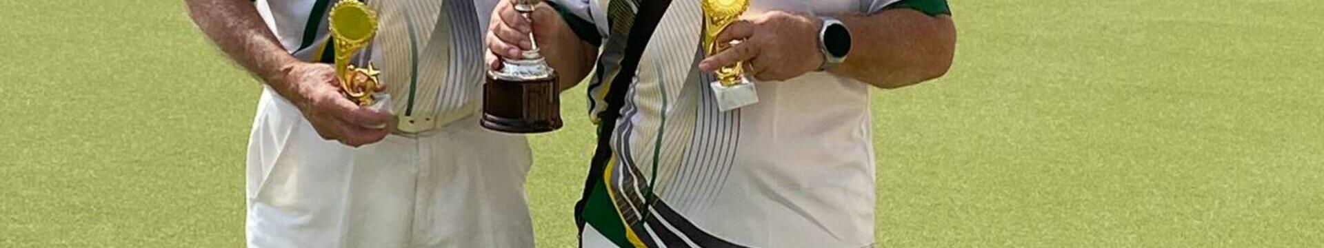 Len Dean Drawn Pairs Winners   Simon Ellis and Malcolm Smallwood