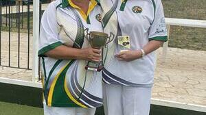 Winners Ladies Pairs Amanda Thomas & Teresa Pinder 