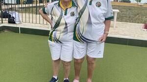 Ladies Pairs Runners Up Jean Smallwood & Sandra Brown